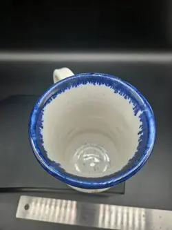 POTTERY MUG IRIS