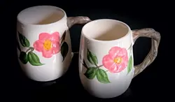 PAIR VINTAGE FRANCISCAN