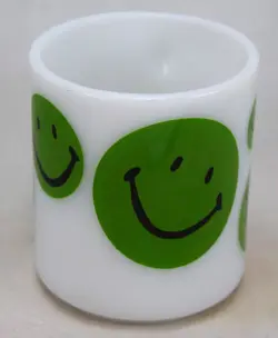 GREEN SMILEY FACE
