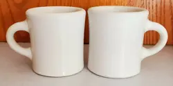 IVORY COFFEE MUGS/CUPS