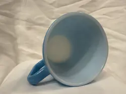 CUP TURQUOISE RETRO