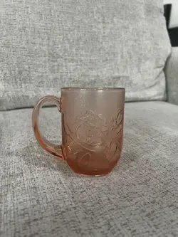 FRANCE PINK GLASS