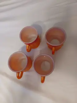 CUPS ORANGE SET
