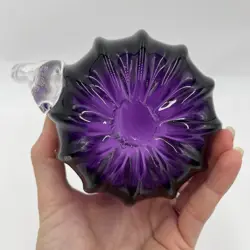 GLASS HAND BLOWN