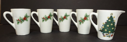 POTTERY VINTAGE CHRISTMAS