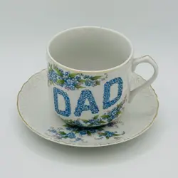 SAUCER BLUE FORGET-ME-NOT