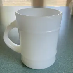 MILK GLASS BARREL