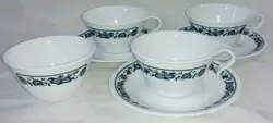 SAUCERS SUGAR BOWL
