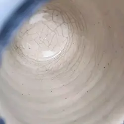 MUG BLUE WHITE