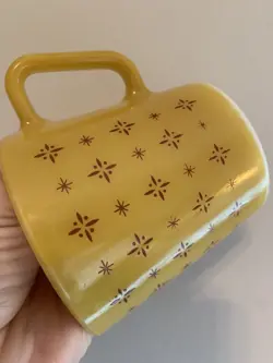 MUSTARD YELLOW FOULARD