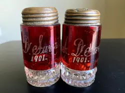 GLASS SALT PEPPER