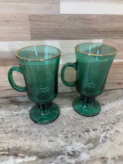 COFFEE MUGS GOLD