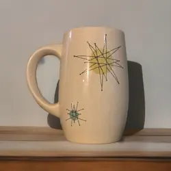 VINTAGE FRANCISCAN ATOMIC STARBURST MID-CENTURY 5