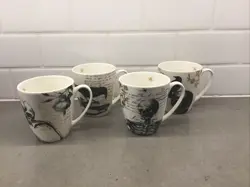 BLACK WHITE SKELETON