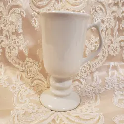 MUG FOOTED~8 OZ