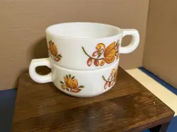 GLASS SOUP/CHILI MUGS