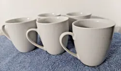 HB HOTEL BALFOUR WHITE COFFEE TEA CUP MUG. LOT OF 5. VINTAGE.