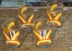 ORANGE YELLOW MUGS