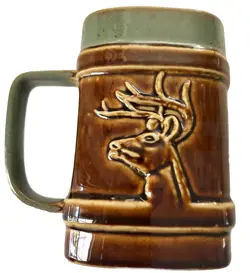 SIGNED BROWN GLAZED