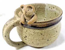 BROWN MUG WITH