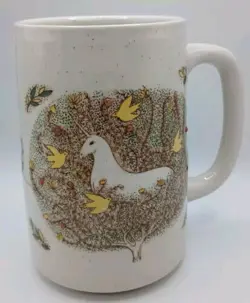 STONEWARE UNICORN MUG