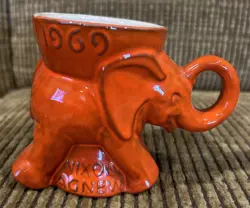 ORANGE RED ELEPHANT