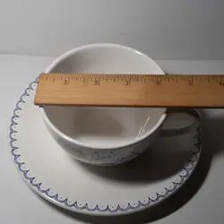 MUG SAUCER VINTAGE