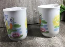 MUGS CUPS FLORAL