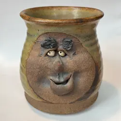 CERAMIC STONEWARE FACE