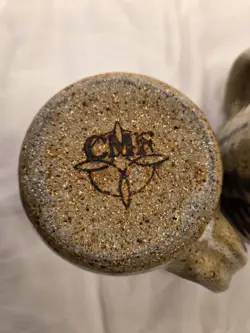 VINTAGE CMF COLORADO HAND THROWN ART POTTERY MUG