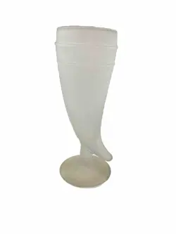 FROSTED HORN SHAPED