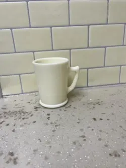VINTAGE MCKEE MILK GLASS MUG