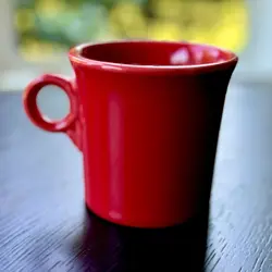 FIESTAWARE RED COFFEE