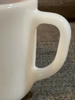 GLASS MUG MADE