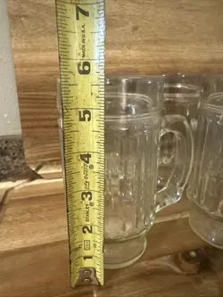 GLASS MUGS STEINS