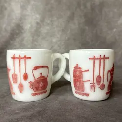 RED DESIGN MUGS