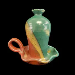 GREEN RED CERAMIC
