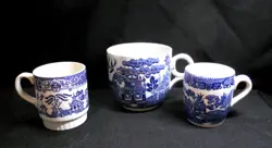 WILLOW MUGS~JAPAN ENGLAND