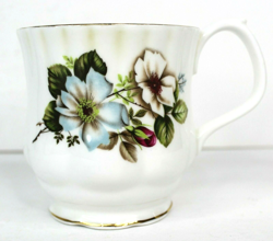 CUP BLUE FLORAL