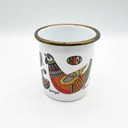 ENAMEL ROOSTER