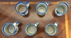 BUTTON CORNFLOWER MUGS