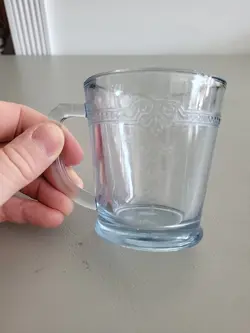 GLASS THICK HANDLE