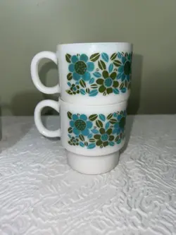 FLOWERS COFFEE CUP