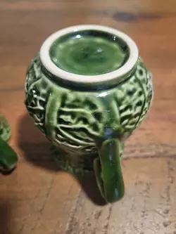 GREEN MAJOLICA