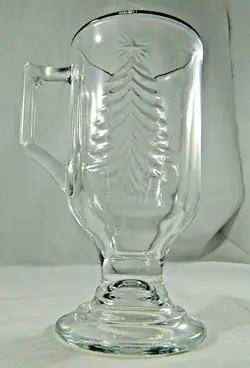 GLASS HOLIDAY GOLD