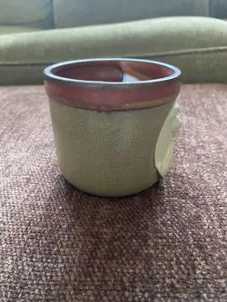 POTTERY MUG MUSTACHE