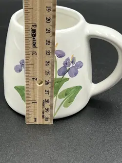 FLORAL CERAMIC MUG