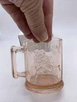DEPRESSION GLASS CUP
