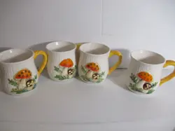 MUSHROOMS COFFEE MUGS