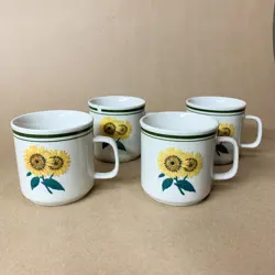 SUNFLOWER TEA CUP/COFFEE